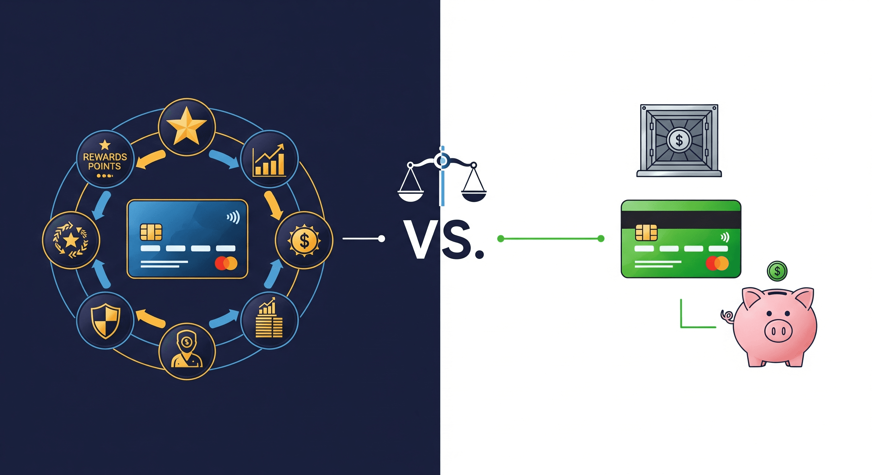 The Great Debate: Credit Cards vs Debit Cards for Everyday Spend